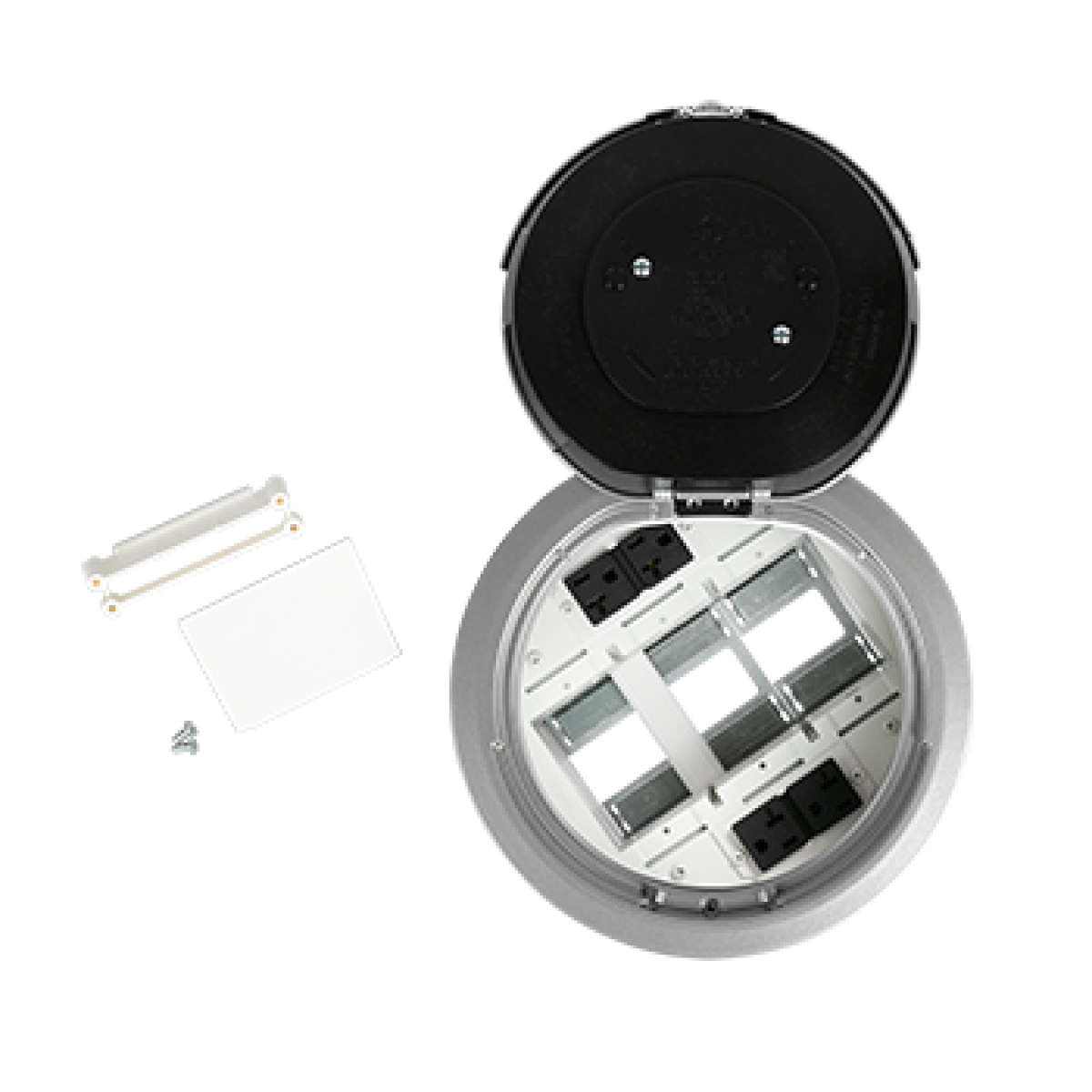 Couverture De Surface Legrand Wiremold 8CTC2SN - 8 Pouces Nickel Satiné - Neuf - USA - UPC 0786564096849