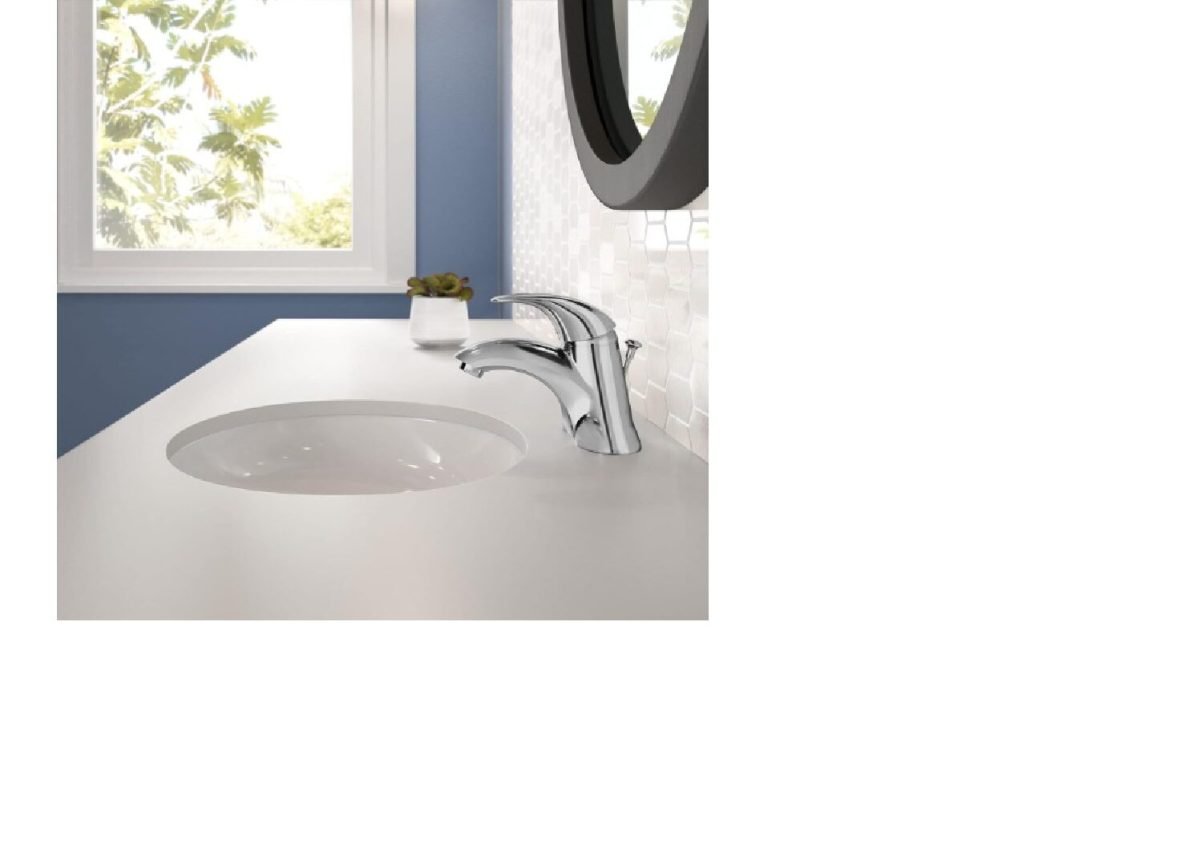American Standard 7385000.002 Reliant 4 1-Handle 4 Inch Centerset ...