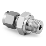 Swagelok 316 Stainless Steel Tube Fitting, Male Connector, 3/4 in. Tube OD x 3/4 in. Male ISO Parallel Thread SS-1210-1-12RP Swagelok™