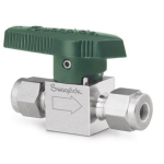 Stainless Steel Quarter-Turn Instrument Plug Valve, 10 mm Swagelok Tube Fitting, 6.4 Cv SS-10P6T-MM Swagelok™
