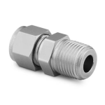 Swagelok 316 Stainless Steel Tube Fitting, Male Connector, 3/4 in. Tube OD x 1/2 in. Male NPT SS-1210-1-8 Swagelok™