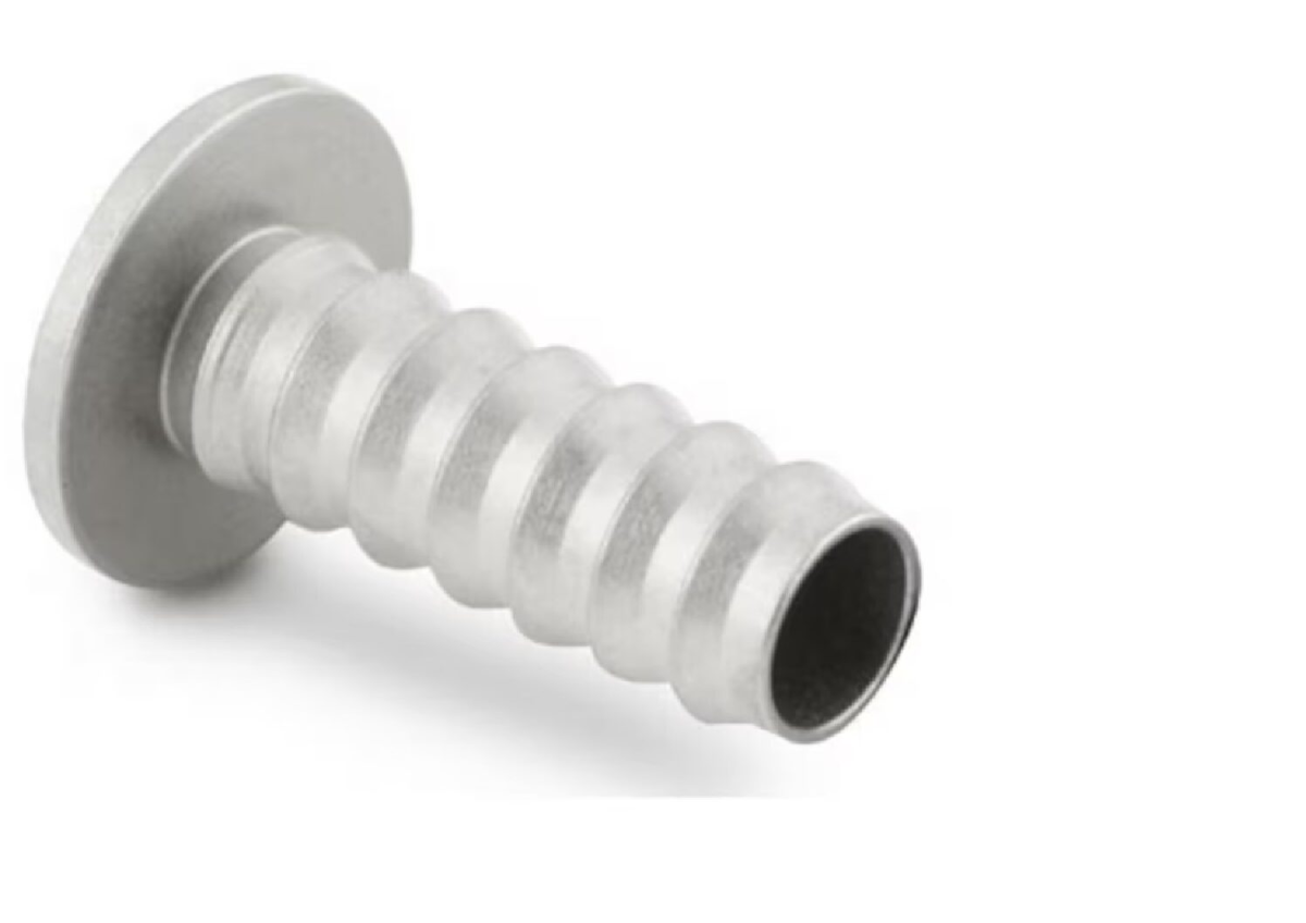 Stainless Steel Tubing Insert, 10 mm OD x 8 mm ID.  SS-10M5-8M