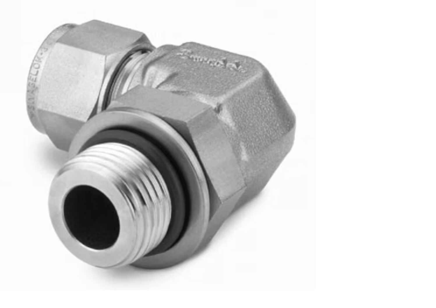 Stainless Steel Swagelok Tube Fitting, Positionable Male Elbow, 10 mm Tube OD x 1/4 in. Male ISO Parallel Thread.  SS-10M0-2-4PR Stainless Steel Swagelok Tube Fitting, Positionable Male Elbow, 10 mm Tube OD x 1/4 in. Male ISO Parallel Thread. SS-10M0-2-4PR