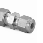 Stainless Steel Swagelok Tube Fitting, Union, 10 mm x 1/8 in. Tube OD.  SS-10M0-6-2