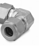 Stainless Steel Swagelok Tube Fitting, Union Elbow, 10 mm Tube OD.  SS-10M0-9