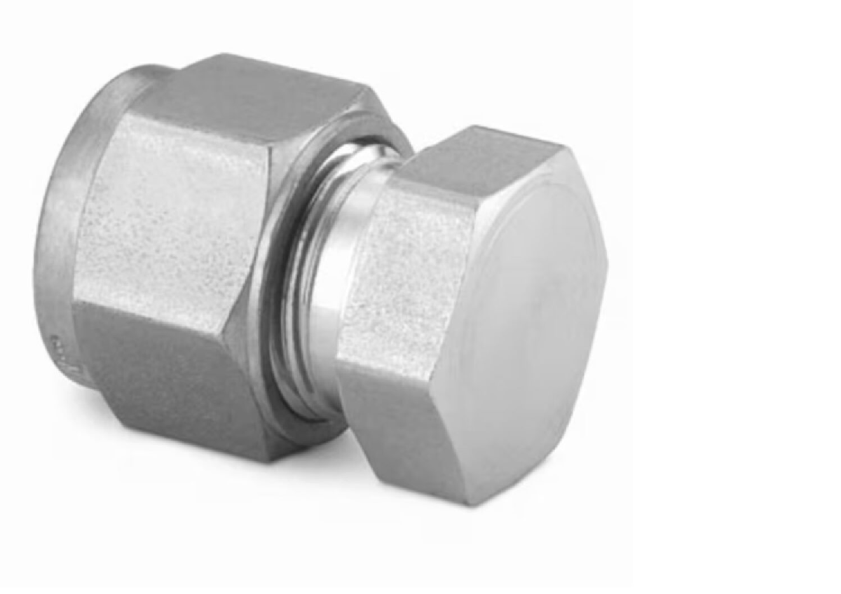 316 Stainless Steel Cap for 10 mm OD Tubing.  SS-10M0-C