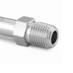 Stainless Steel Swagelok Tube Fitting, Male Tube Adapter, 10 mm Tube OD x 1/4 in. Male ISO Tapered Thread.  SS-10-MTA-1-4RT