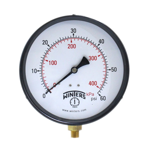 P1S 100 Series Pressure Gauge P1S234 - 30" Hg VAC/KPA Winter Instrumentation