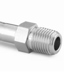 Stainless Steel Swagelok Tube Fitting, Male Tube Adapter, 10 mm Tube OD x 3/8 in. Male ISO Tapered Thread.  SS-10-MTA-1-6RT