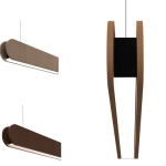 WOOD-T-950 LED Linear Light WT1312K2H WOOD-T-950-19W 2200lm/840+SUS Lux-May