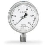 Ashcroft® GAUGE, PRESSURE 10 60BAR T6500SD 04L XC3C4HYNHOS