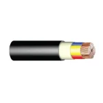MESC Power Cable 2 Core 4mm² CU XLPE PVC Black Jacket 600/1000V