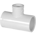 3 Inch x 1-1/4 Inch CPVC Reducing Slip Tee