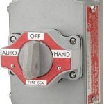 EGS Appleton EFKB345 selector switch with 4 circuits, 3 positions