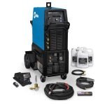Miller Dynasty 300 Air Cooled TIG and ARC Welding Machine with 300A capacity and accessories