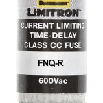 Eaton FNQ-R Slow Blow Fuse 6 Amp 600 Volt Class CC Bussmann Limitron