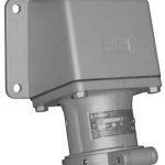 EGS Appleton ADRE6033125 raintight 60A 600V 3P 3W electrical receptacle