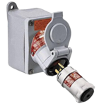 Aluminum 20A 125V explosion proof receptacle by EGS Appleton