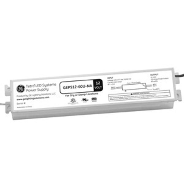 GE Tetra 60W LED Power Supply – Model GEPS-12-60U-NA