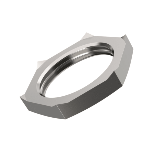 M63 size brass locknut for cable gland – Part No: BLN63