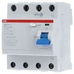 ABB Circuit Breaker F204 AC-40/0.1 4 Pole 40A 100mA RCCB