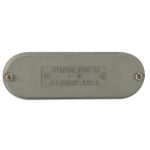 Appleton K100CM metal cover for 1" condulet outlets