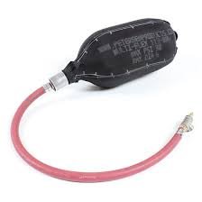 Multi-Flex 6-inch inflatable pipe plug with Schrader valve and ballistic nylon cover