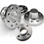 Rysco 2-inch N06625 flanged access fitting with solid plug, 1-inch side tee, and pressure cover