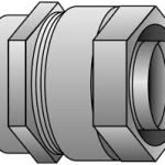 EGS O/Z-Gedney 4Q75FM 3/4" liquidtight combination coupling for conduit
