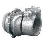 Insulated straight connector for 3/4" M.I. cable from EGS Appleton