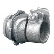 Insulated straight connector for 3/4" M.I. cable from EGS Appleton