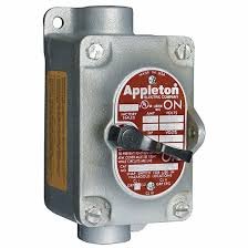 20A explosion proof tumbler switch EFS175F3W from EGS Appleton