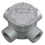Appleton GRJX75 rigid type 3/4 inch conduit outlet body