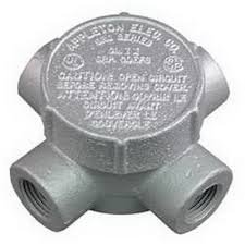 Appleton GRJX75 rigid type 3/4 inch conduit outlet body
