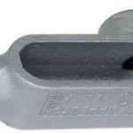 EGS Appleton LL87 3-inch Grayloy iron LL-type conduit body