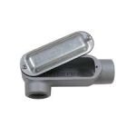 EGS O-Z/Gedney LR37 1-inch LR-type conduit body with pre-fitted cover & gasket
