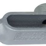 EGS Appleton LR47 1-1/4 inch LR conduit body Grayloy-Iron for RMC