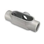 1/2 inch T-Type Grayloy-Iron conduit body by Appleton