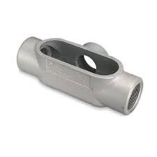 1/2 inch T-Type Grayloy-Iron conduit body by Appleton