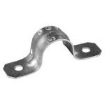 1" two-hole steel conduit strap by EGS Appleton