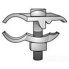 O/Z-Gedney UPC150G 1 1/2 inch parallel beam clamp