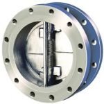 DUO-CHEK Wafer Check Valve H15SPFT60 6IN 150# WCB RF 410 NACE