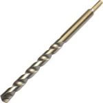 25mm x 400mm SDS Plus masonry drill bit with carbide tip for concrete and stone