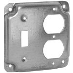 Appleton 8375N metallic exposed work cover for 4-inch square box