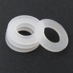 White nylon washer for M20 cable glands, NYWW20, UK origin