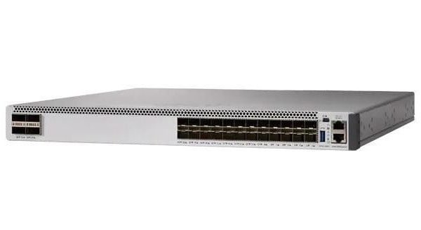 Cisco C9500-24Y4C-E Switch with 24 x 25G SFP+ and 4 x 40G QSFP+ Ports