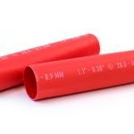 Image of red 6mm heat shrink tubing, 100m roll, 2:1 shrink ratio