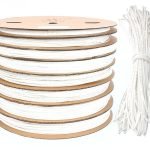 Image of white heat shrink tubing, 3.5mm diameter, 200m roll, shrink ratio 2:1