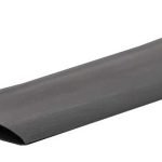 Image of black 9mm heat shrink tube, 100m roll, for electrical insulation
