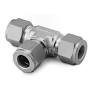 Swagelok SS-400-3 stainless steel union tee fitting for 1/4 in. tube OD